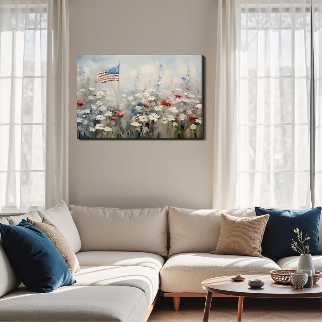 Framed Fabric Wall Decor — 12" - View 3