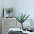 Farmhouse Glass Artificial Plant — 17.5" - View 4