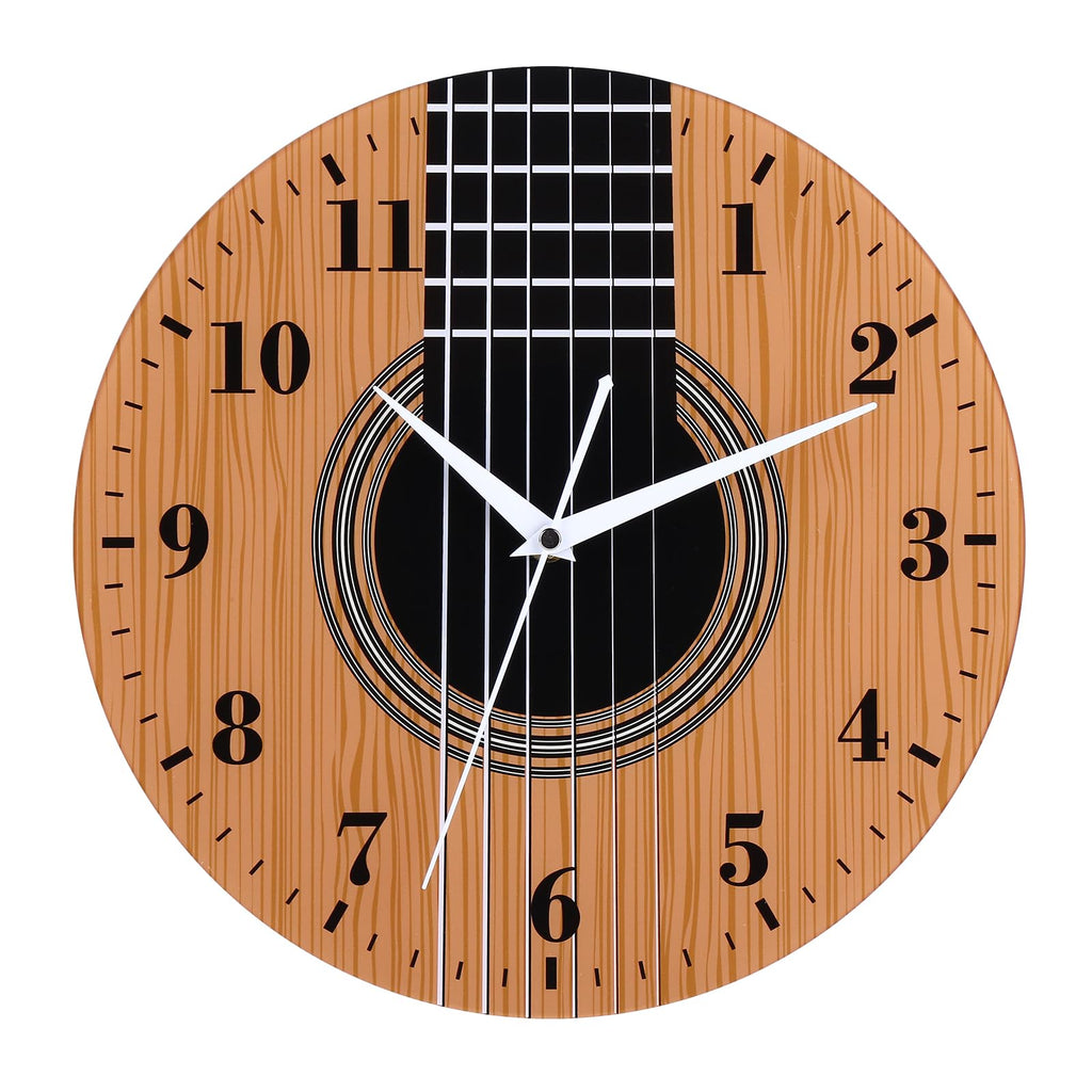 Battery Operated Wood Wall Clock — 12"