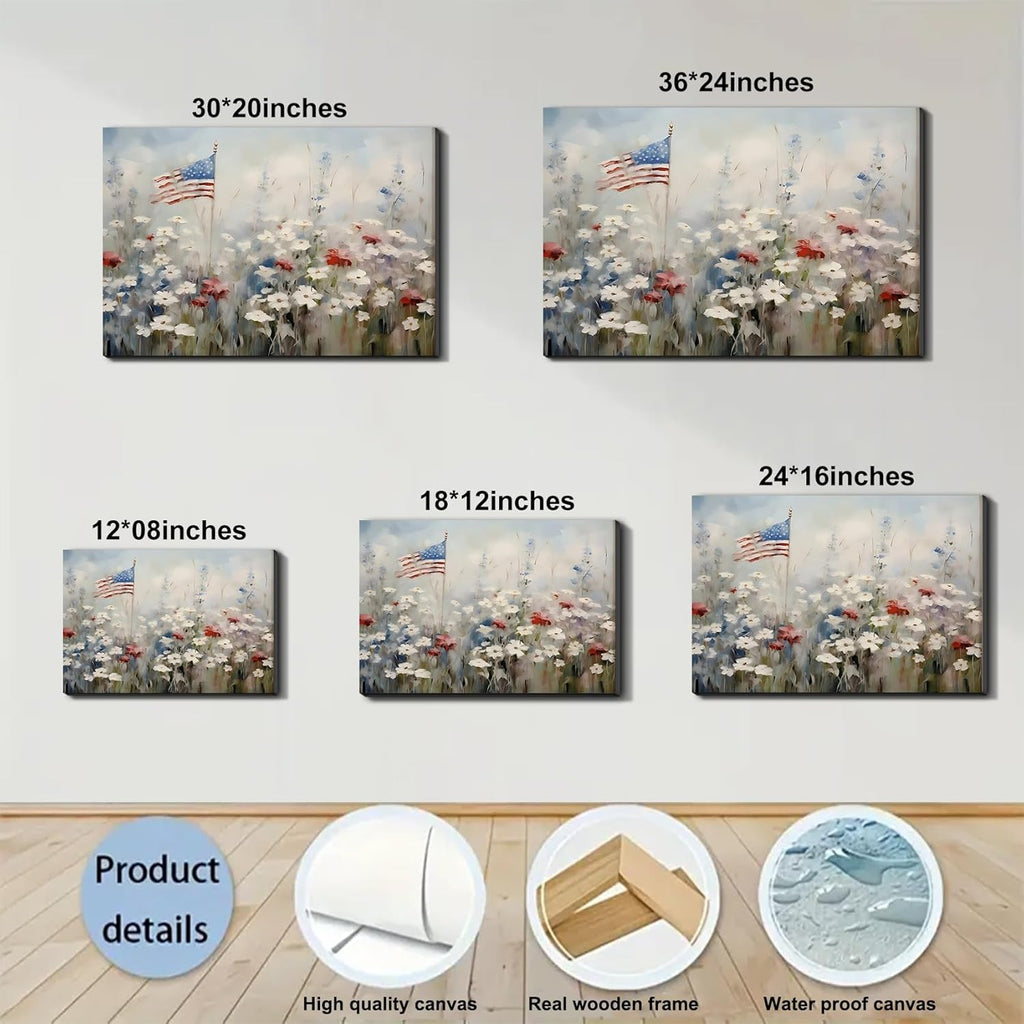 Framed Fabric Wall Decor — 12" - View 5
