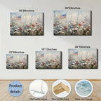 Framed Fabric Wall Decor — 12" - View 5