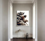 Black Canvas Wall Art — 16" - View 7