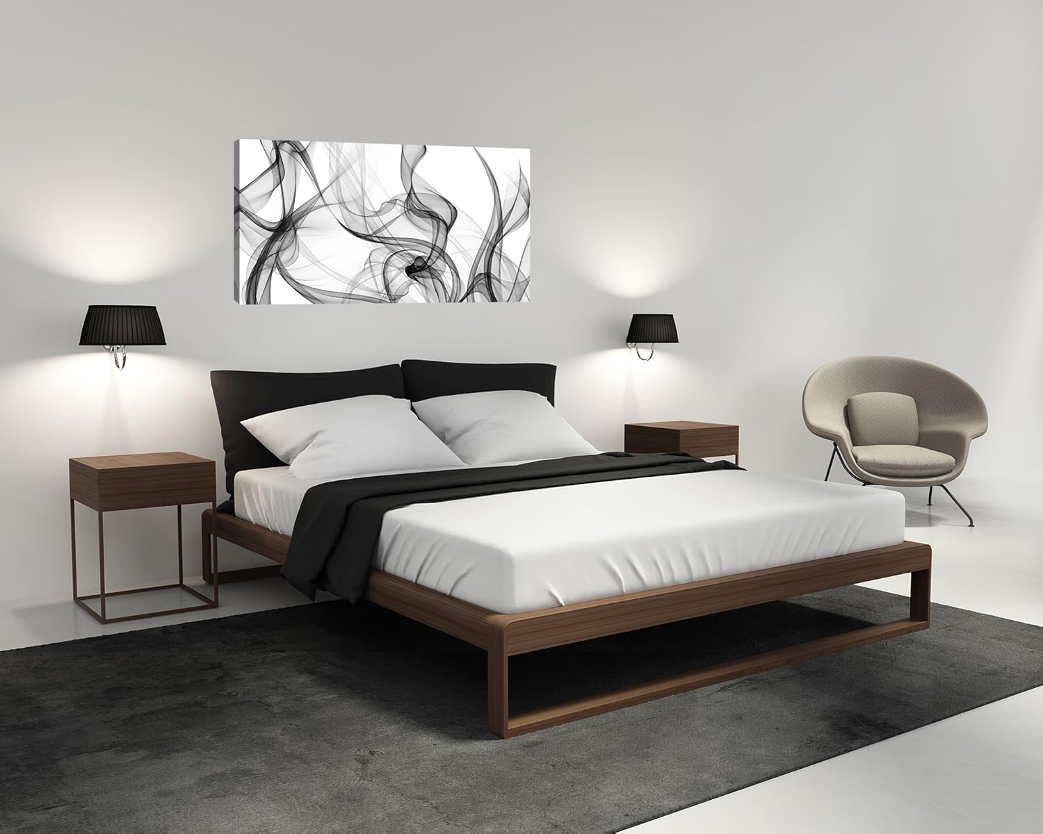Beige Canvas Wall Art — 40" - View 5