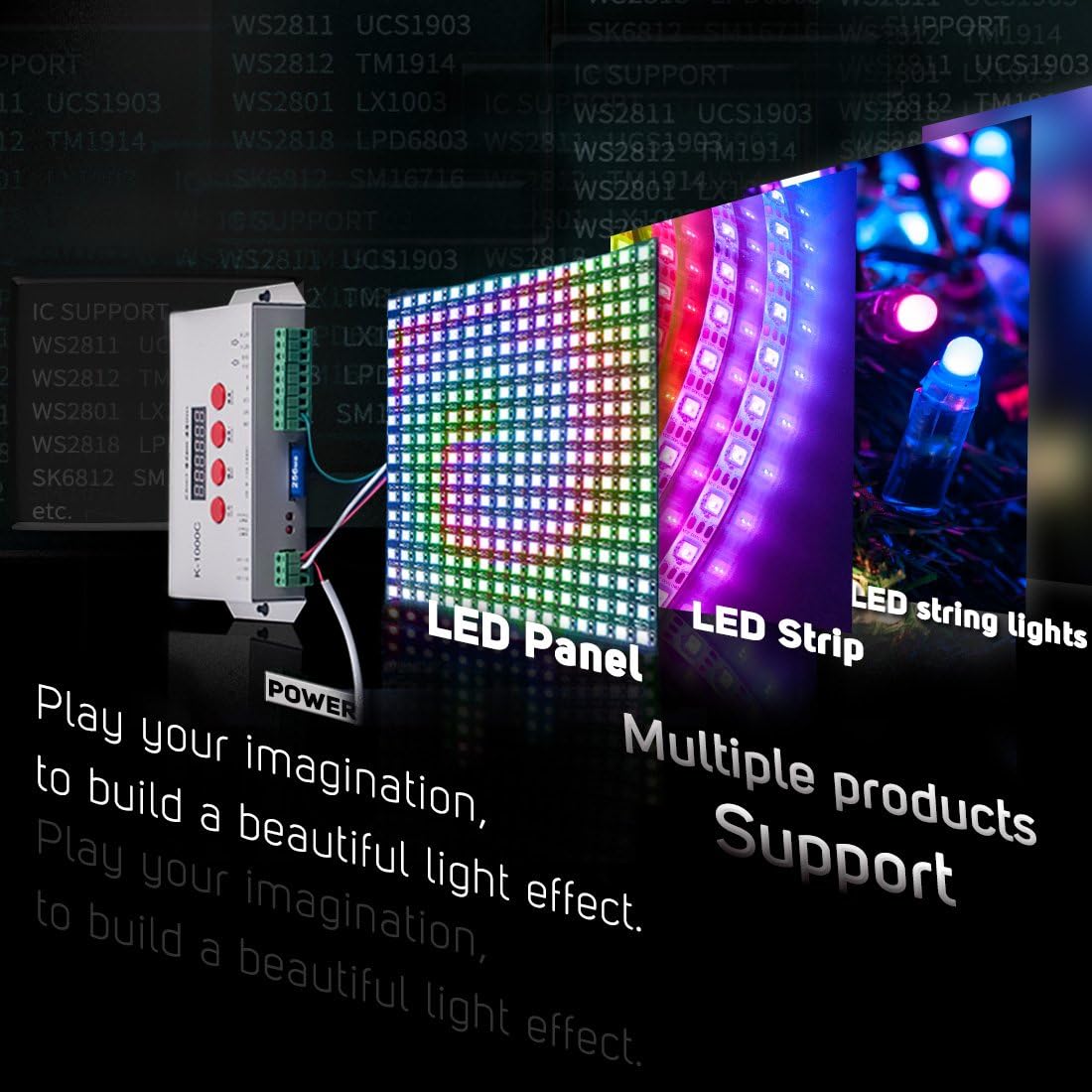 Metal LED Strip Light - View 2
