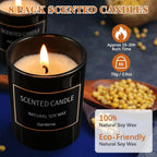 Scented Black Candle - View 6