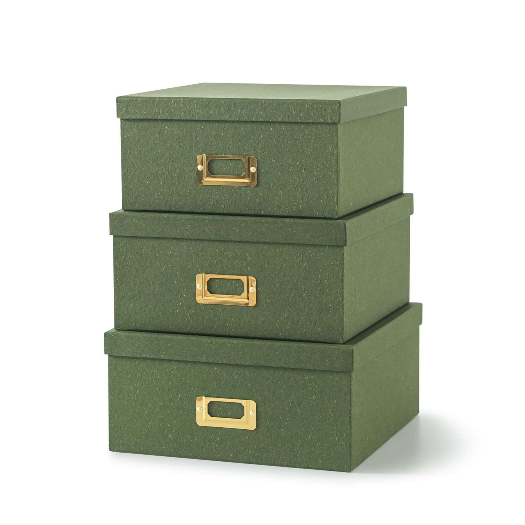 Luxe Green Home Decor — Set of 3
