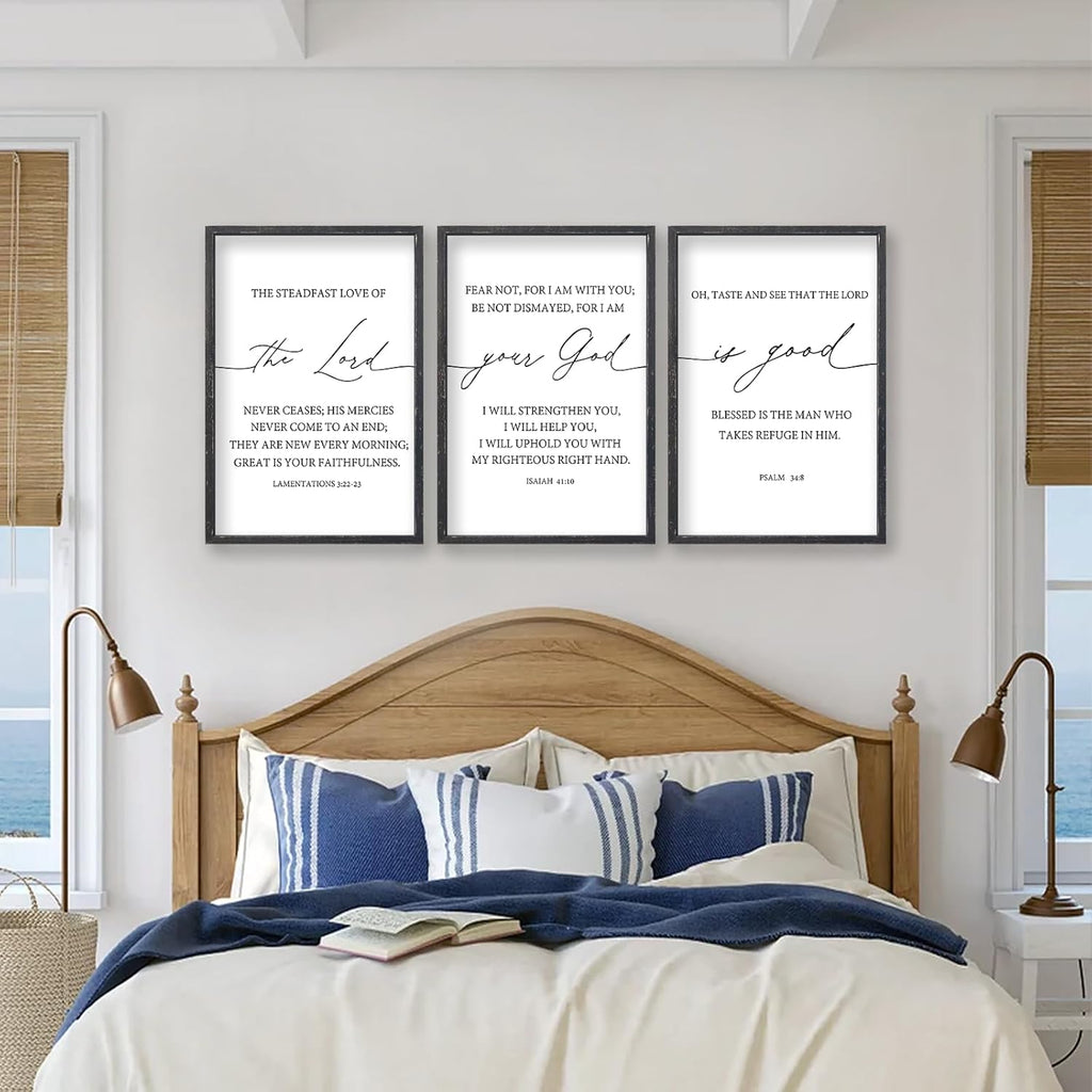 Framed Farmhouse Black Wall Art — 24" - View 4
