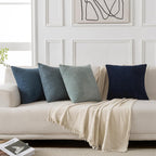 Boho Beige Throw Pillow Cover — 18" - View 6