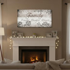 Framed Farmhouse Brown Canvas Wall Art — 40" - View 3