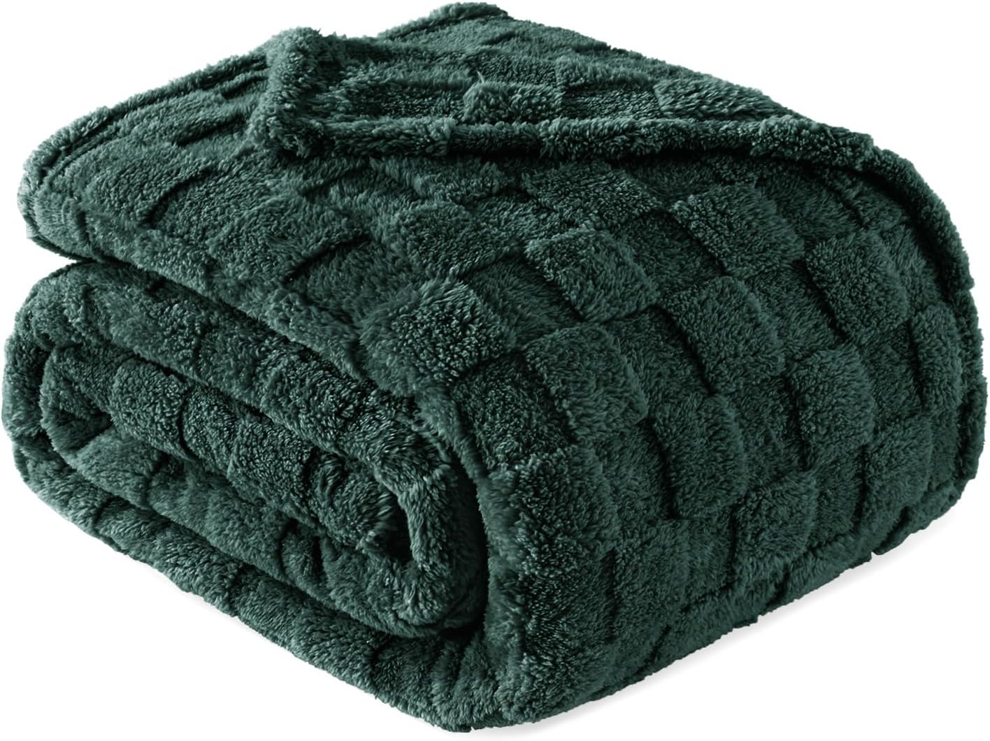 Black Throw Pillow — 50" — Green