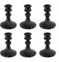 Black Candle — Set of 6 — Black Diamond