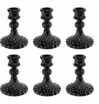 Black Candle — Set of 6 — Black Diamond