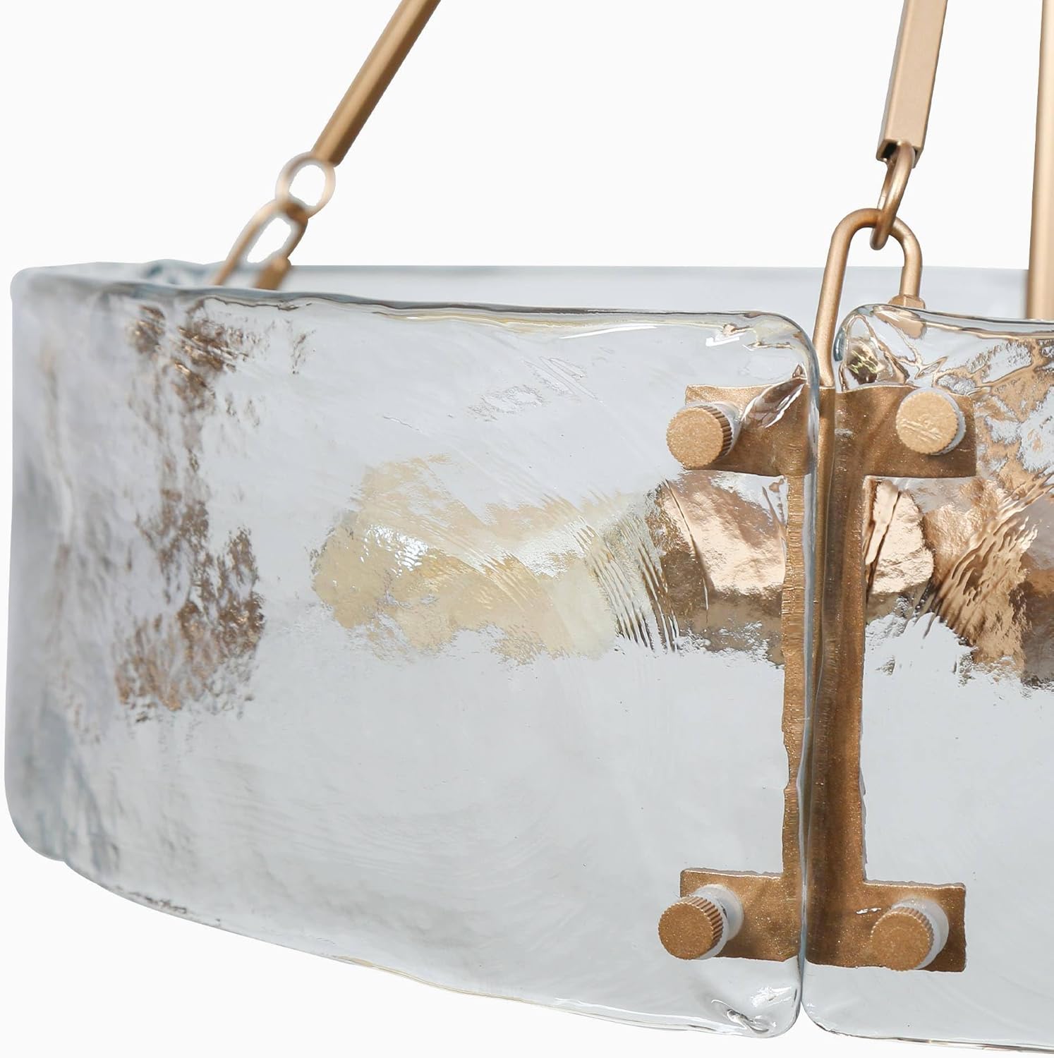 Luxe Metal Chandelier — 4-Light - View 6