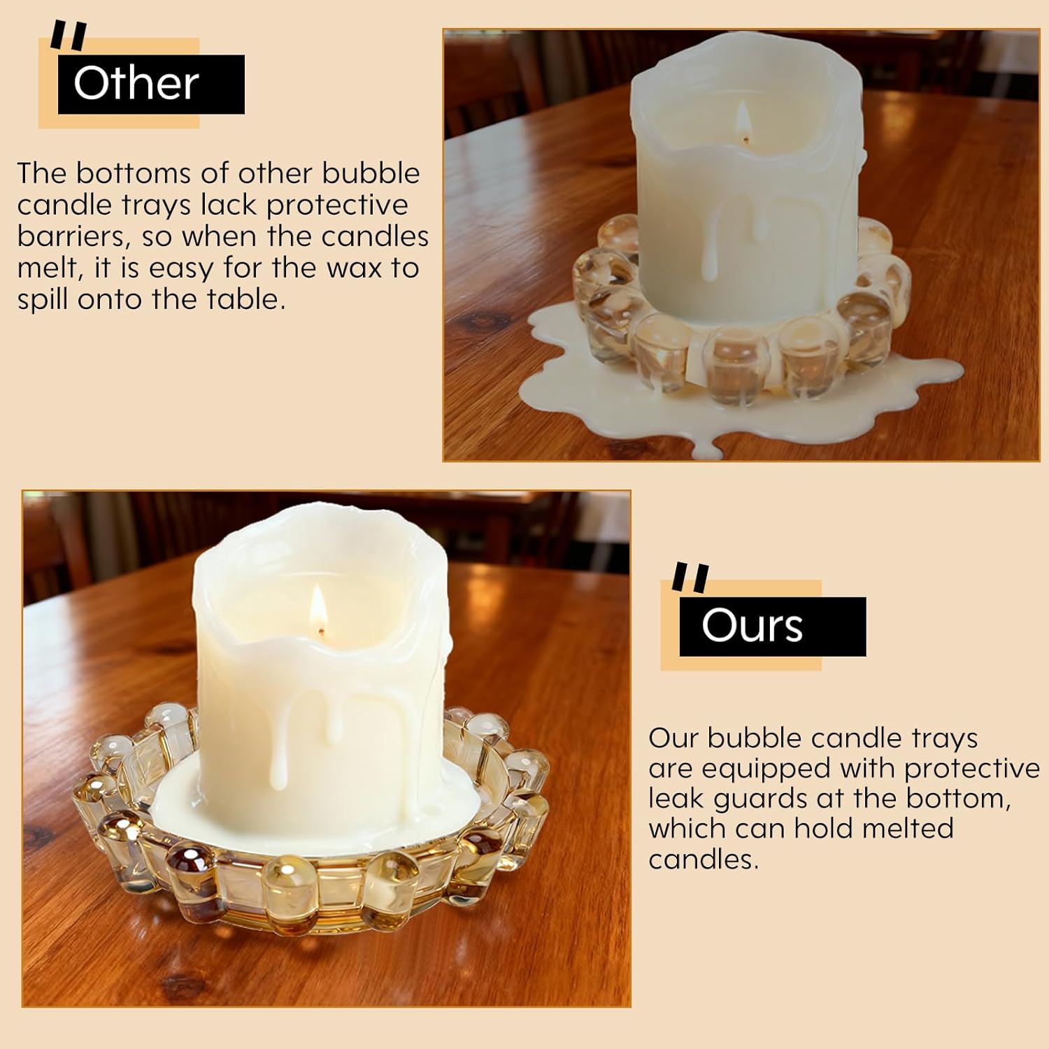 Luxe Gold Candle - View 3