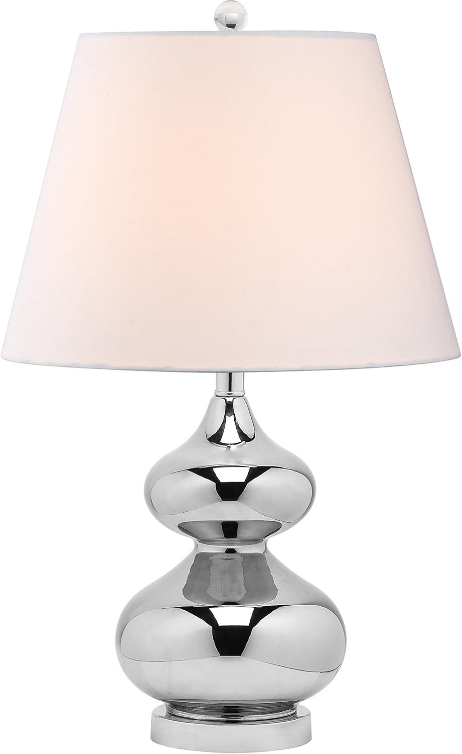 Modern Silver Table Lamp — Silver