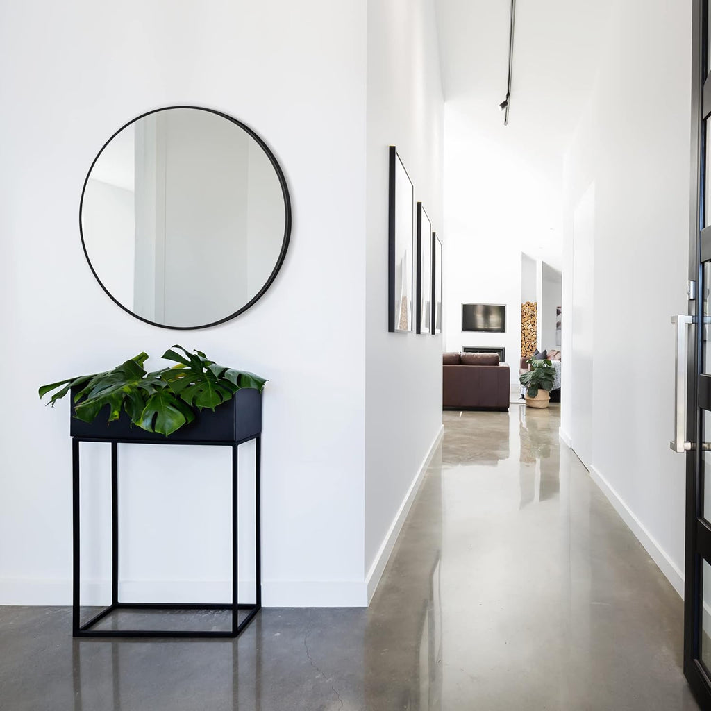 Round Metal Wall Mirror — 24" - View 6