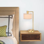 USB Luxe Gold Desk Lamp - View 6