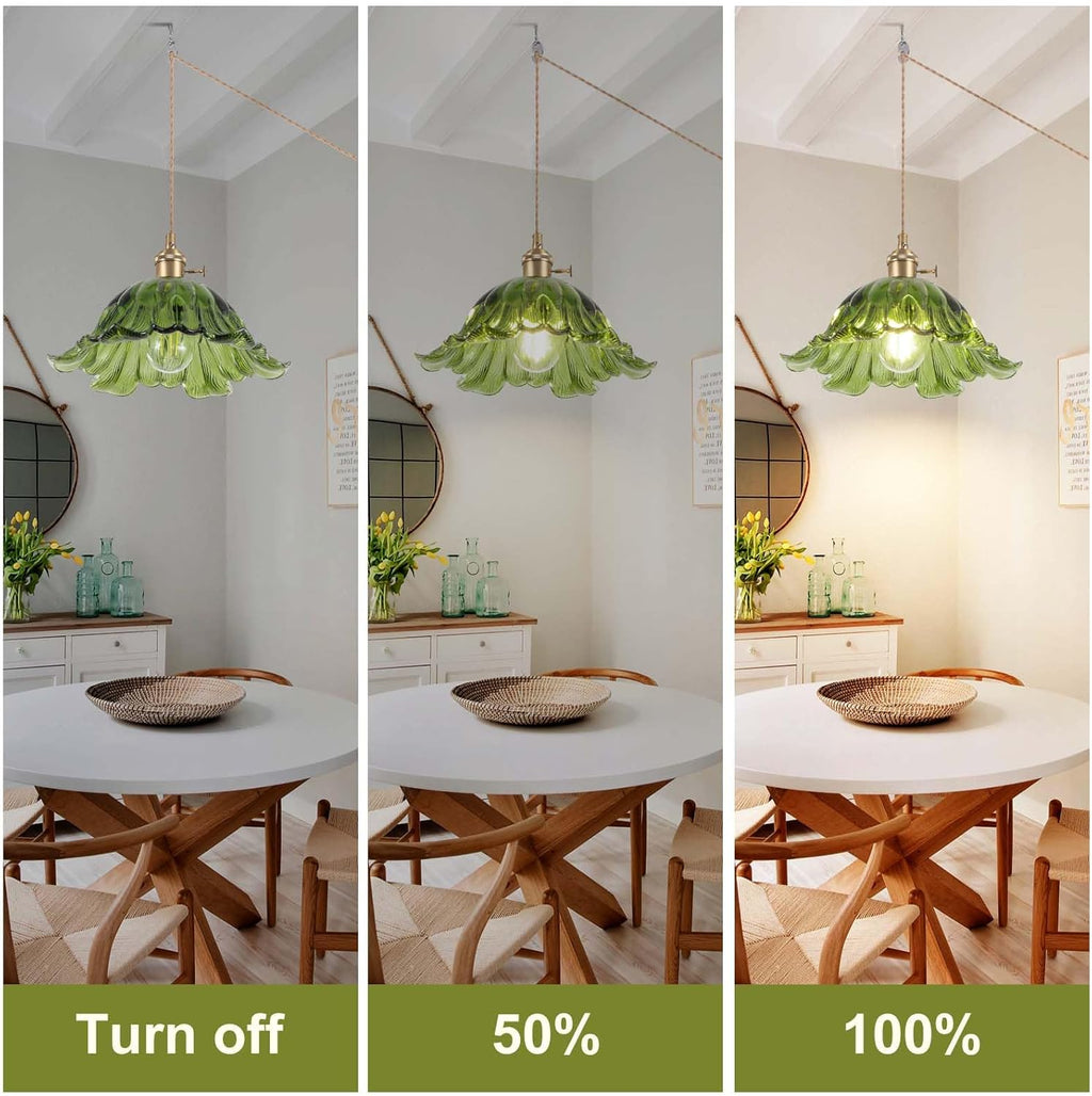 Blue Pendant Light — 11" - View 5