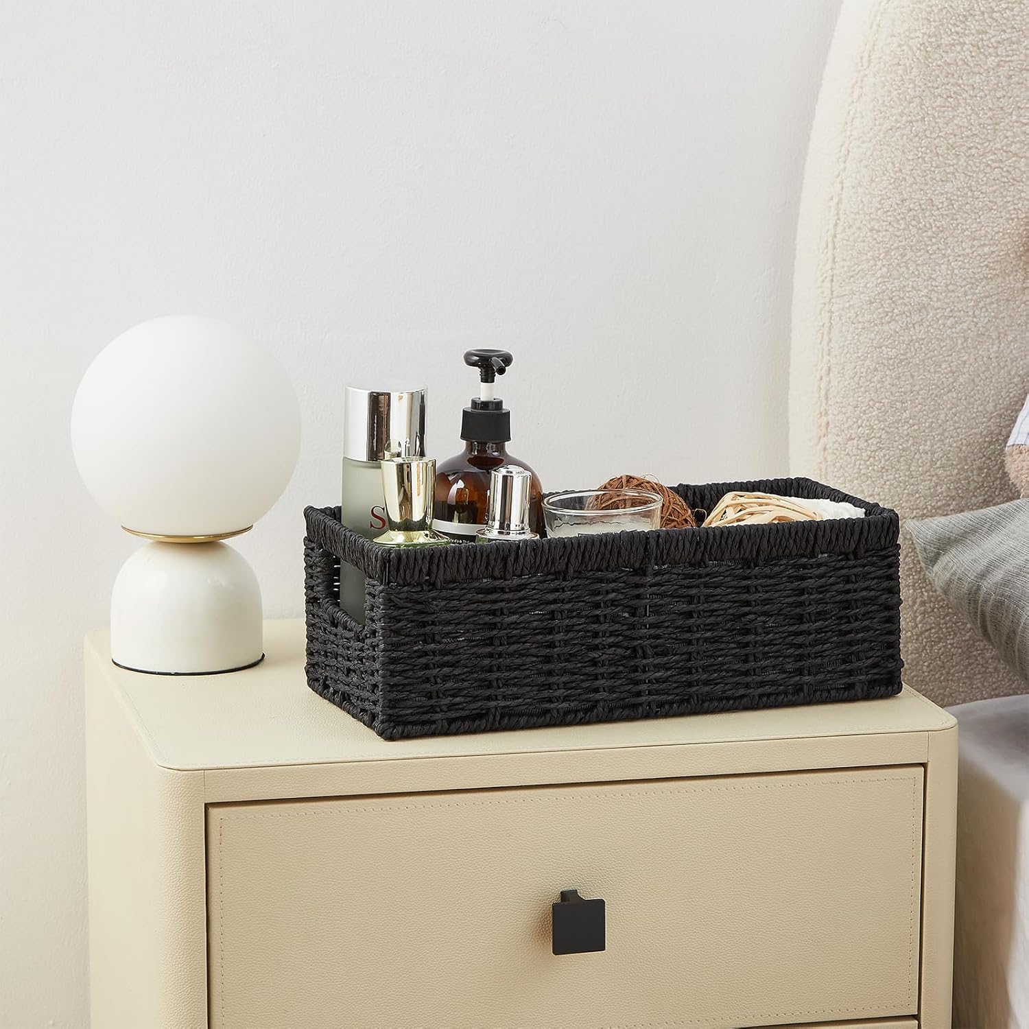 Beige Storage Basket - View 7