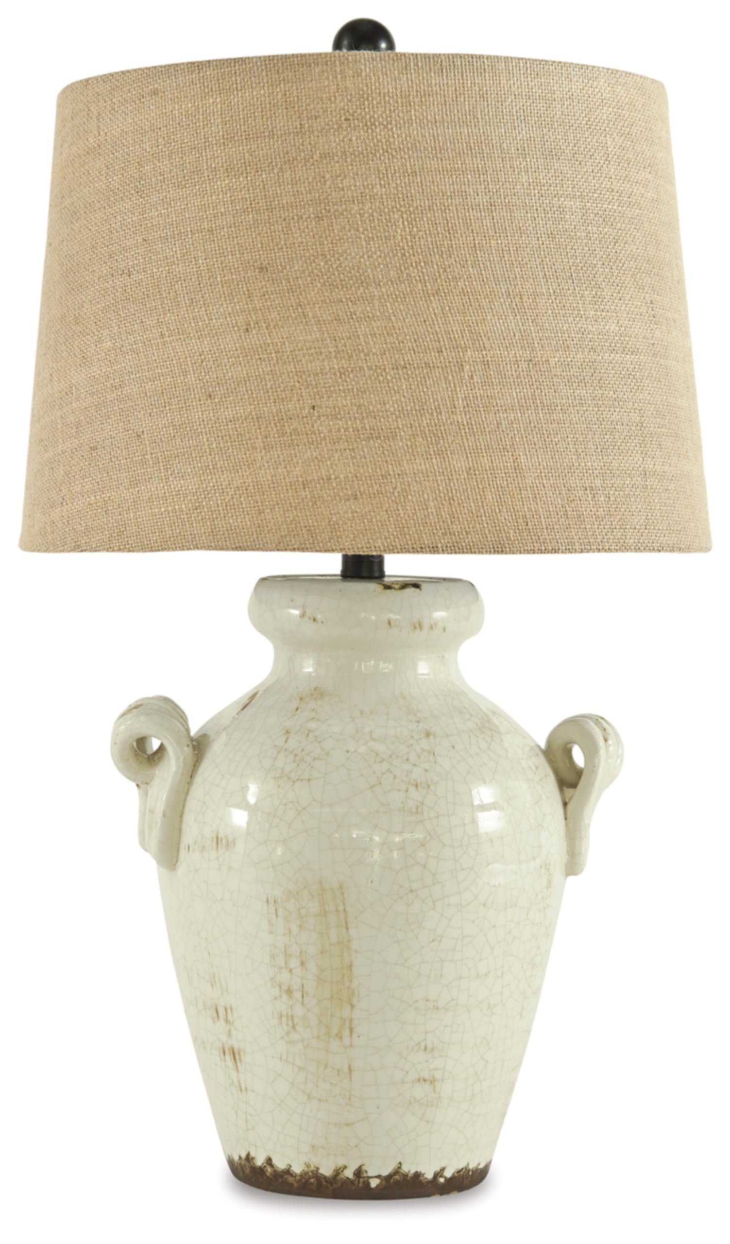 Farmhouse Ceramic Table Lamp — 27"