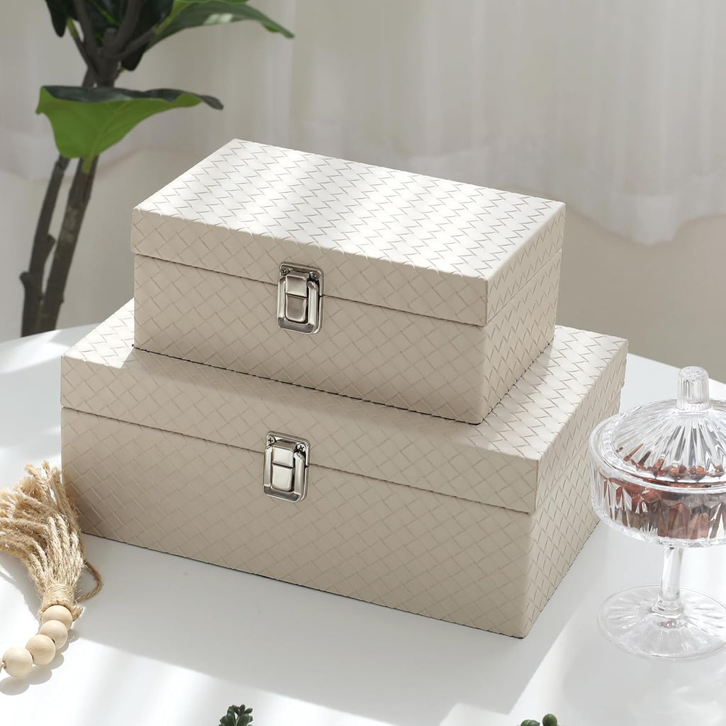 Gold Storage Basket — Set of 2 - View 6
