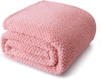 Black Throw Pillow — 70" — Pink