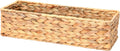 Rectangular Beige Storage Basket — Natural