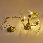 Farmhouse Metal Chandelier — 4-Light - View 4