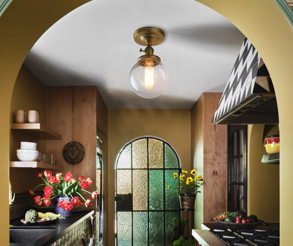 Vintage Luxe Black Pendant Light - View 2