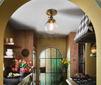 Vintage Luxe Black Pendant Light - View 2