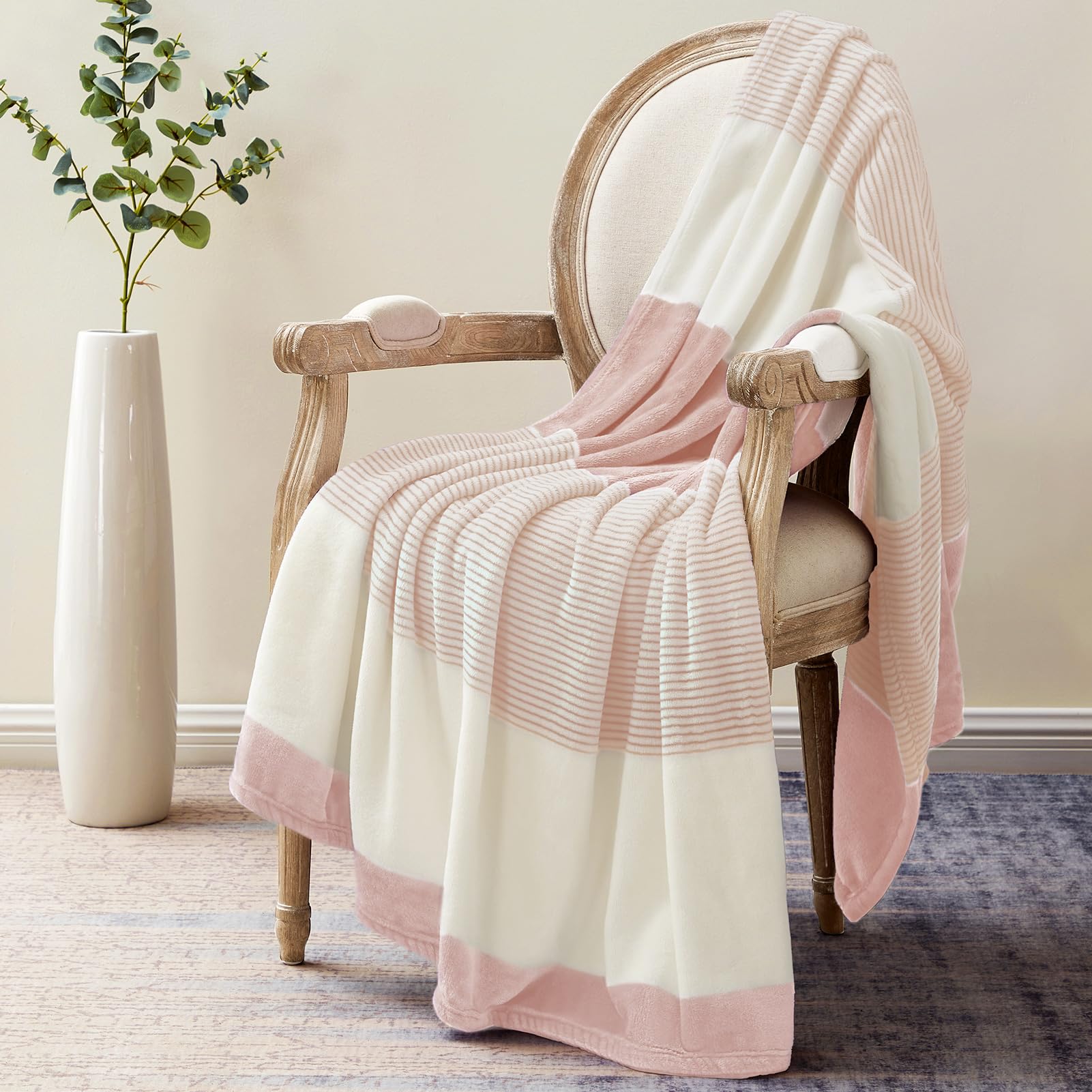 Beige Throw Pillow — 60"