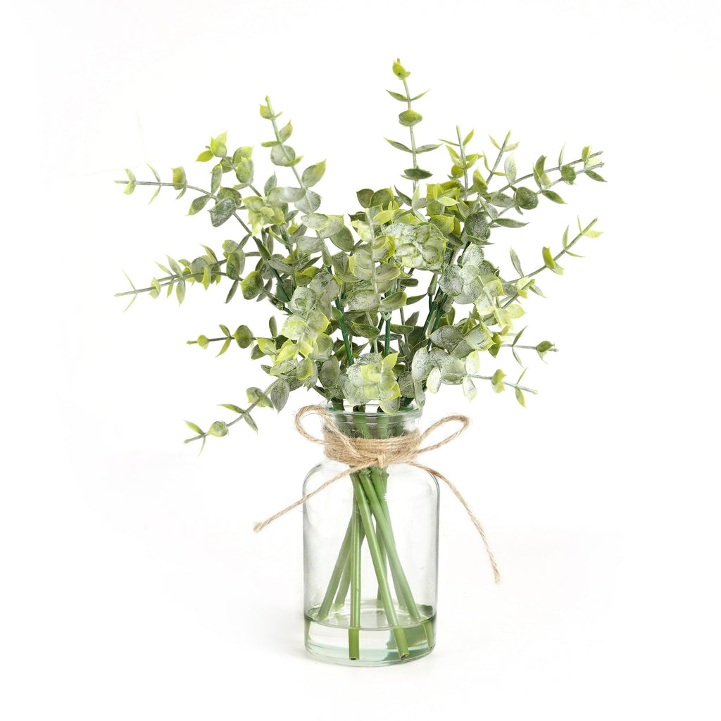 Farmhouse Glass Artificial Plant