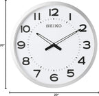 Black Wall Clock — 29" - View 6