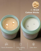 Scented Beige Soy Candle - View 5