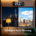 RGB Black Wall Clock — 15" - View 7
