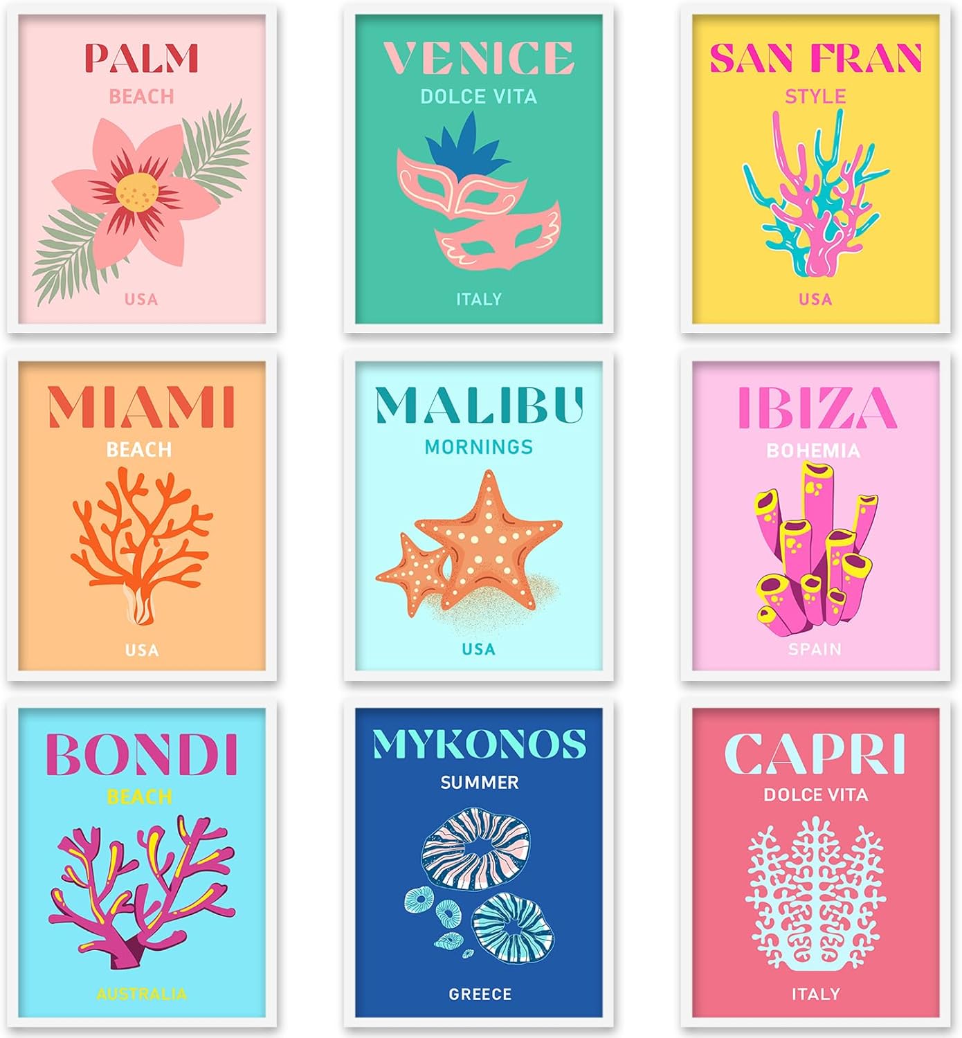 Unframed Fabric Canvas Wall Art — 10" — Canvas