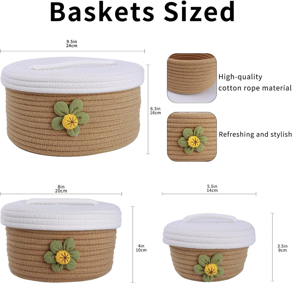 Boho Rattan Storage Basket - View 2