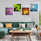 Framed Modern Beige Wall Art — 12" - View 2