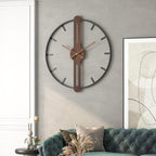 Modern Wood Wall Clock - View 4