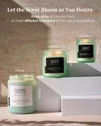 Scented Beige Soy Candle - View 6