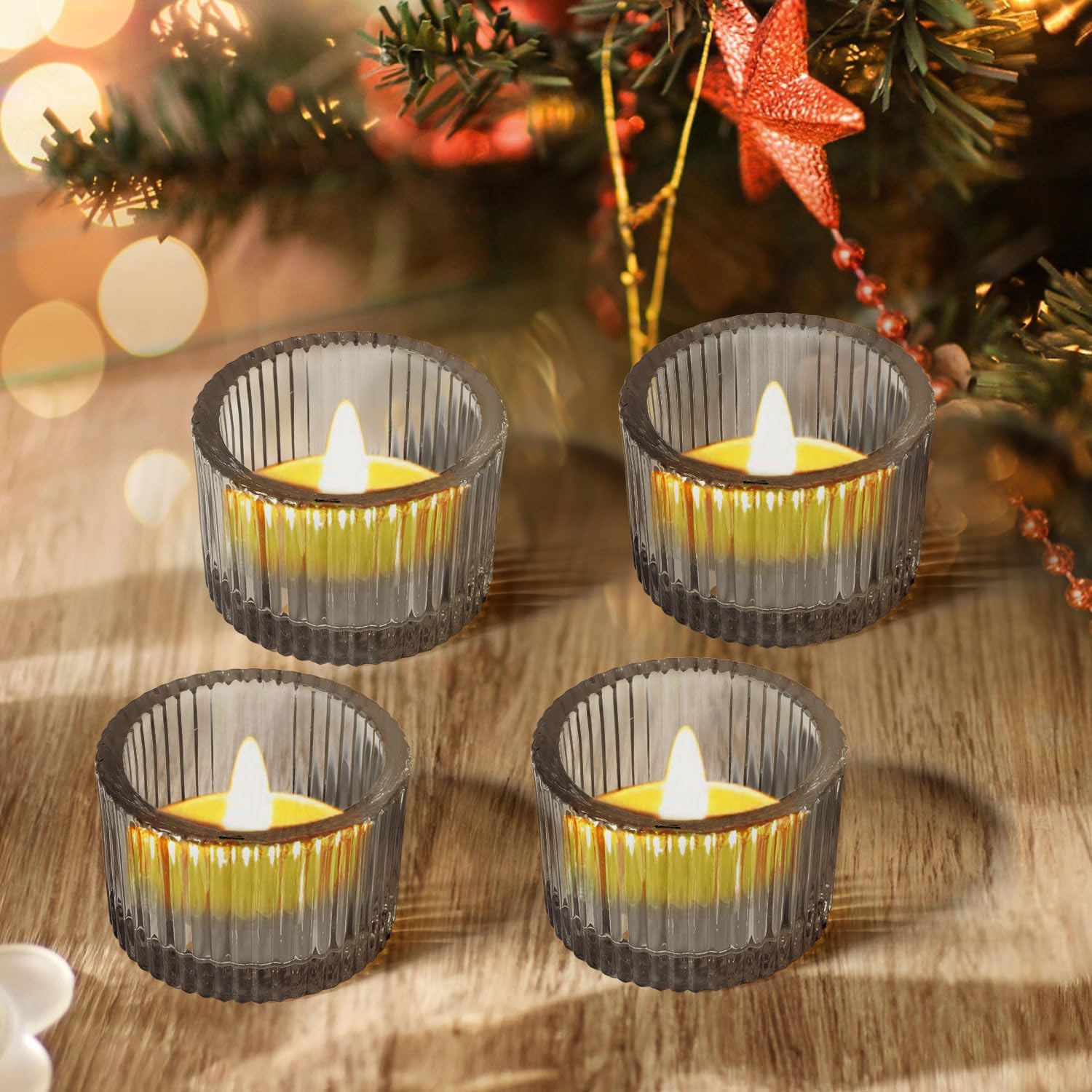 Luxe Black Candle — 2" — Black