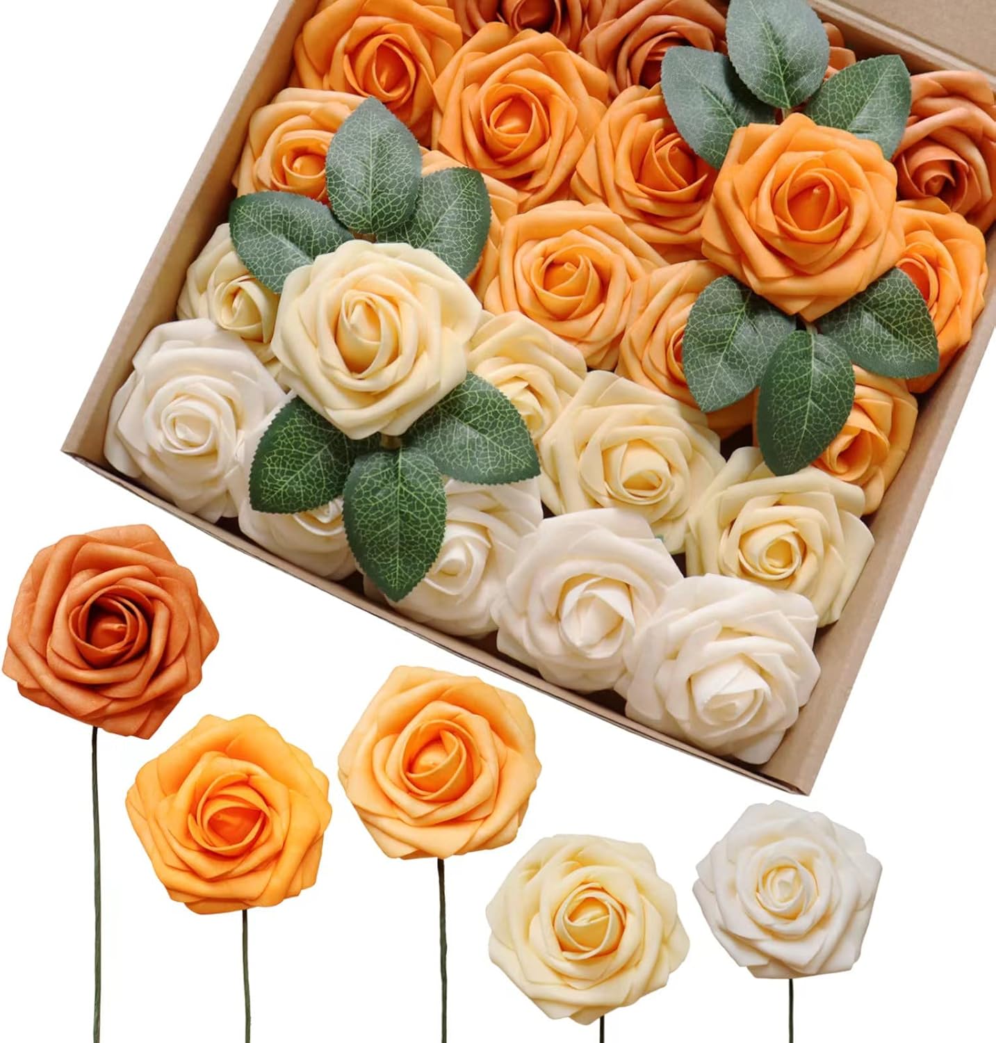 Blue Artificial Flowers — 3" — Shades of Sunshine