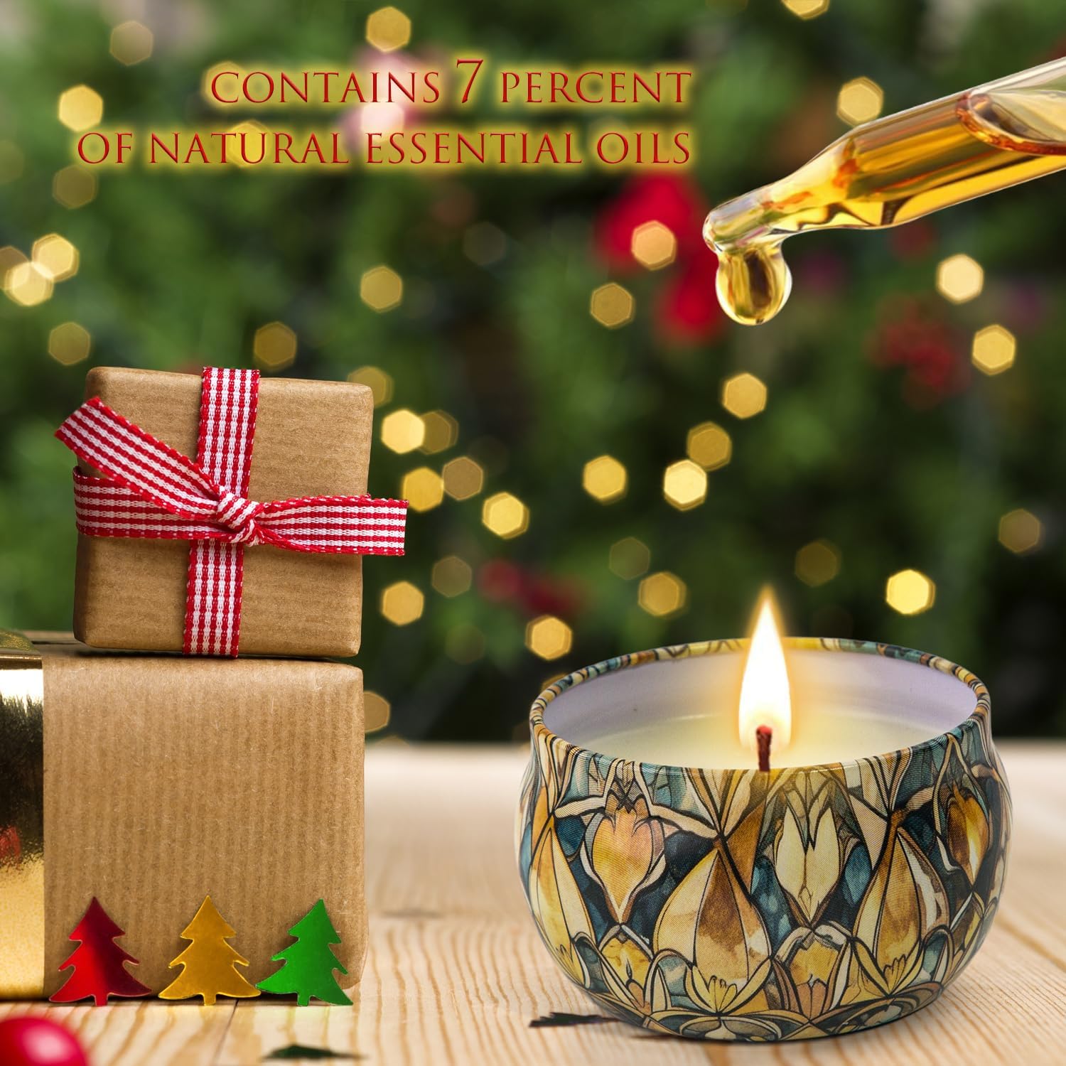 Soy Wax Wax Scented Candle - View 5