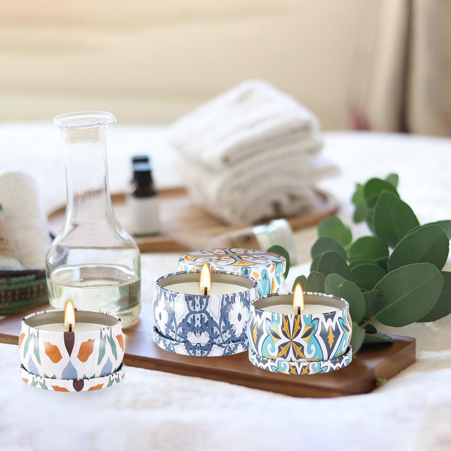Soy Wax Black Scented Candle - View 7