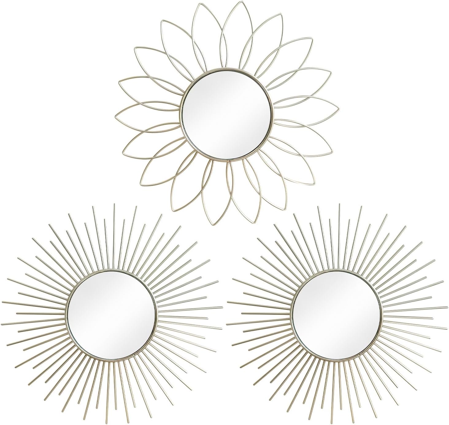 Luxe Black Wall Mirror — Silver2