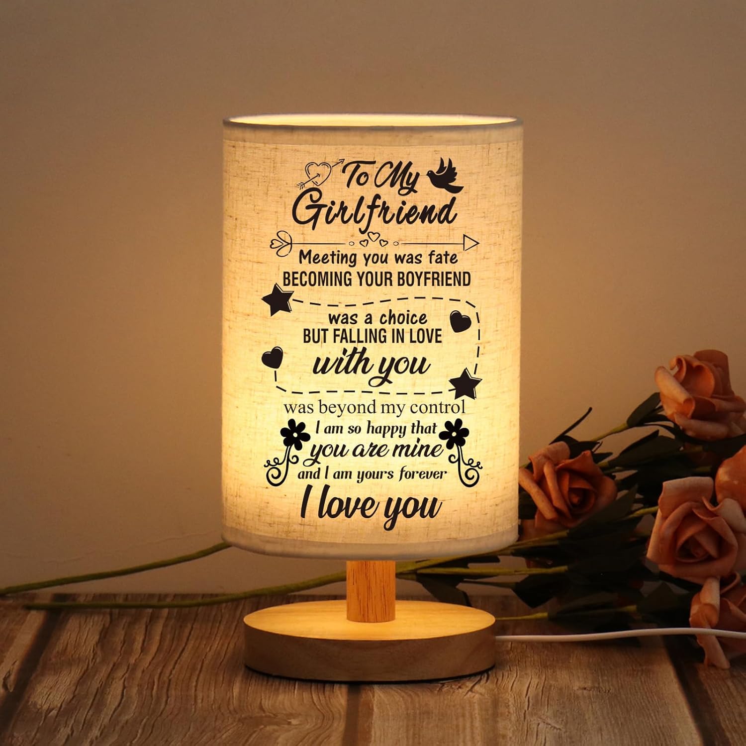 Boho Metal Desk Lamp — Gifts for Girlfriend