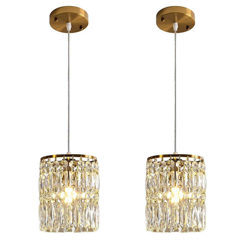 Adjustable Luxe Glass Chandelier
