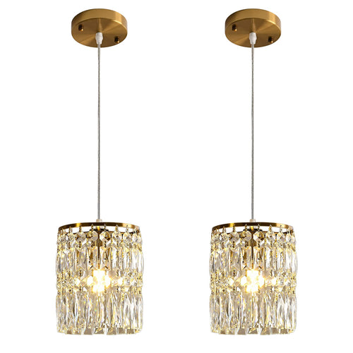 Adjustable Luxe Glass Chandelier