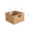Handwoven Boho Beige Basket - View 6