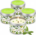 Soy Wax Luxe Glass Candle — Pure Sage 4 Pack